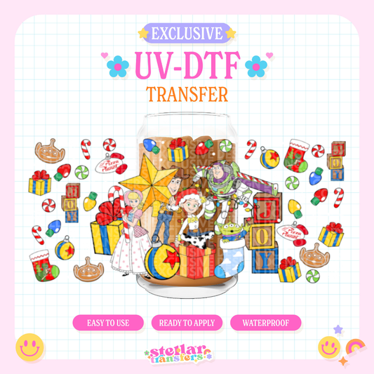 HOLIDAY TOYS EXCLUSIVE - 16 OZ UV DTF