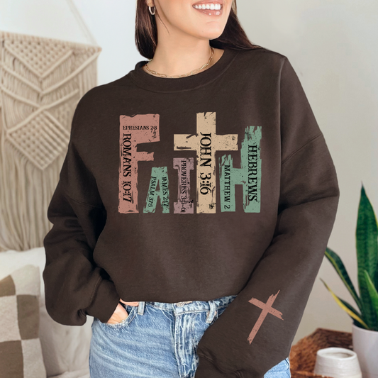 FAITH + SLEEVE - CLEAR FILM SCREEN PRINT