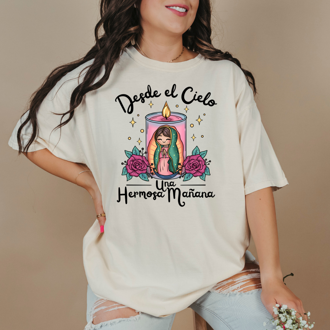 VIRGENCITA - CLEAR FILM SCREEN PRINT