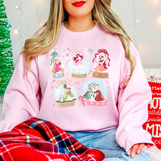 WINTER PRINCESS GIRLS - CLEAR FILM SCREEN PRINT