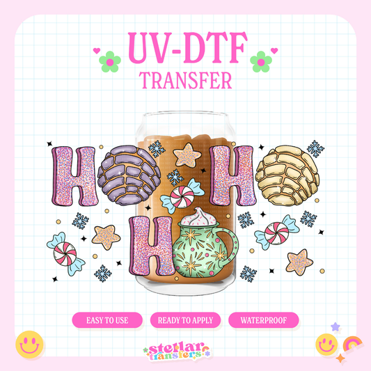 HOHOHO - 16 OZ UV DTF