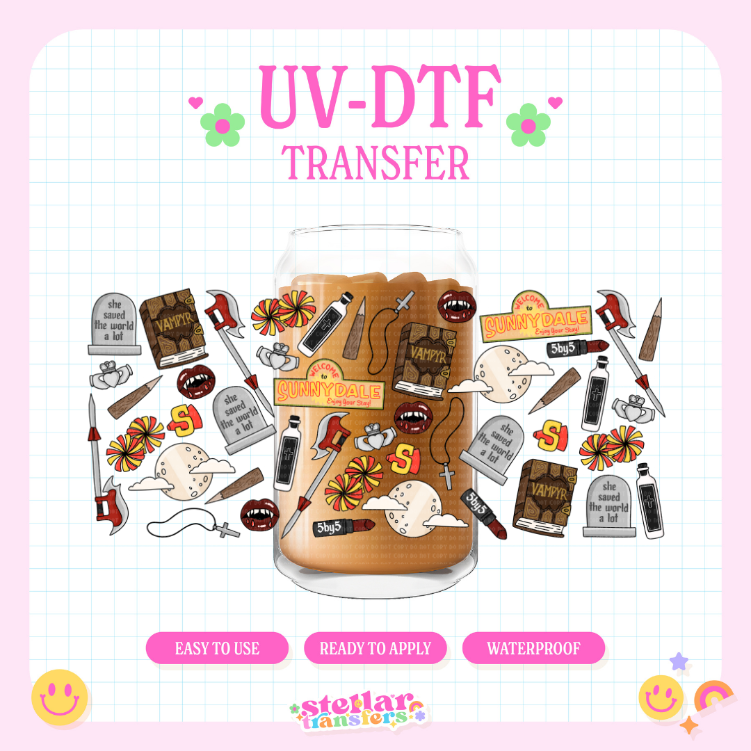 VAMPIRE SLAYE - 16 OZ UV DTF