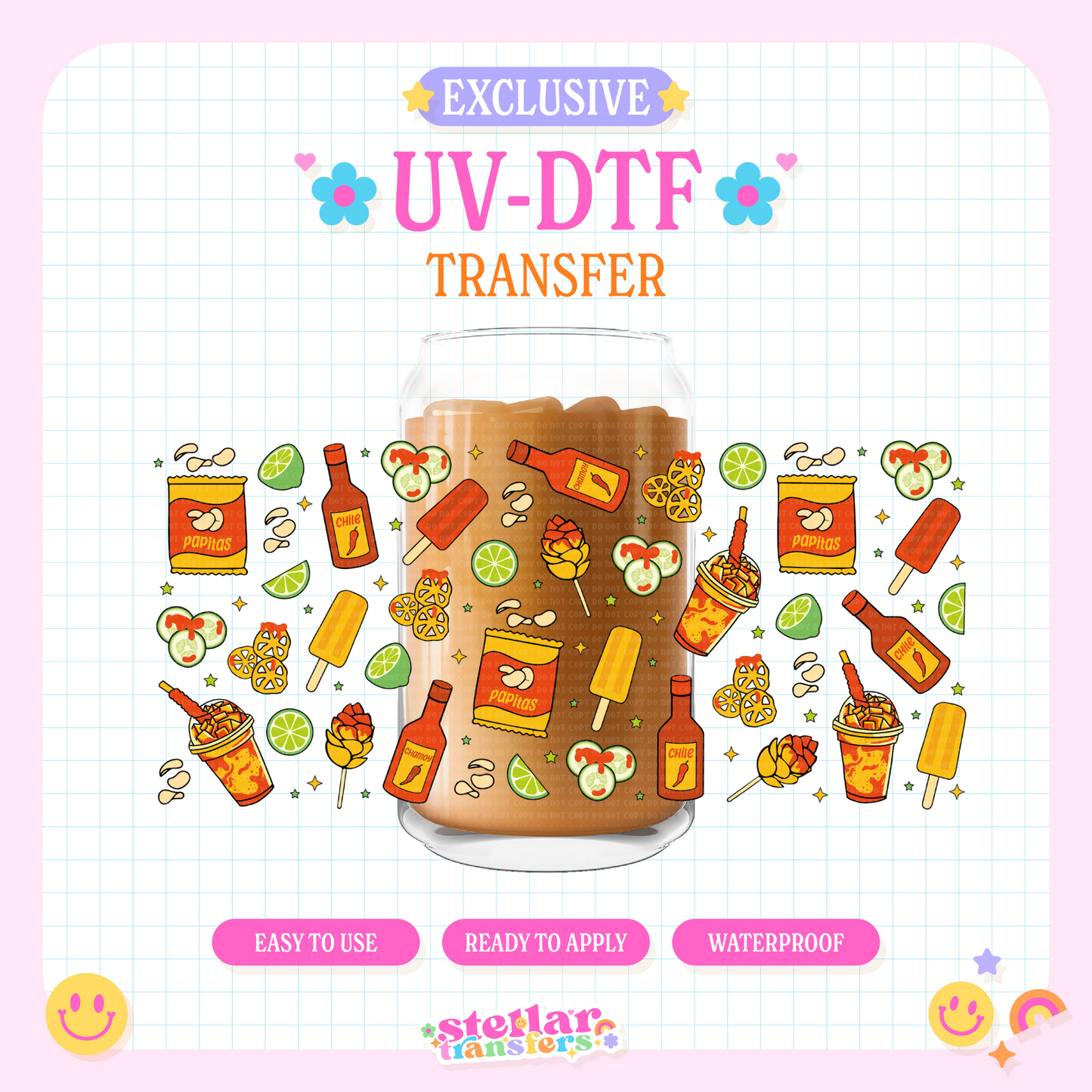 SPICY ANTOJITOS EXCLUSIVE - 16 OZ UV DTF
