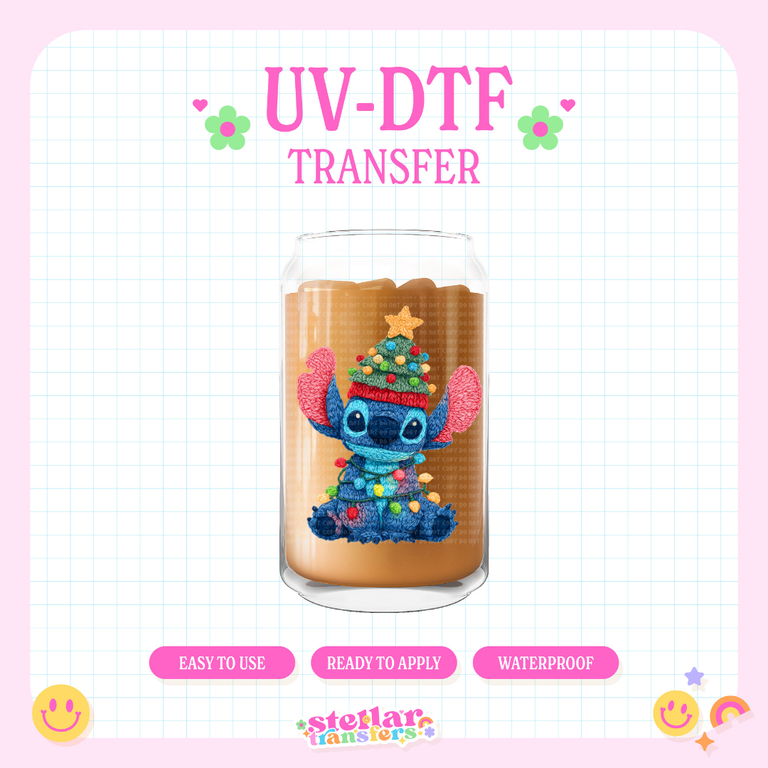ALIEN FAUX YARN - UV DTF DECAL