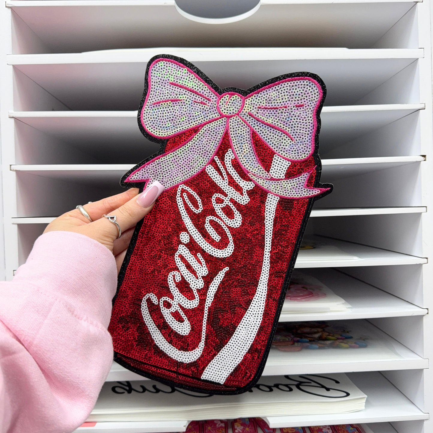 COCA SODA - SEQUIN PATCH