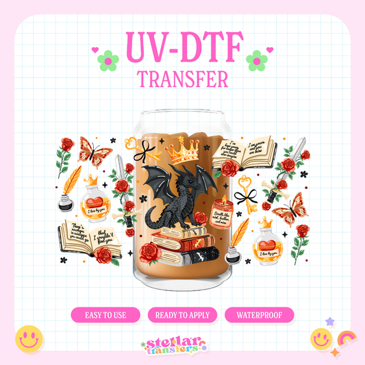 DRAGON OF THE LOVE - 16 OZ UV DTF