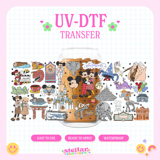 MAGICAL PARKS - 16 OZ UV DTF
