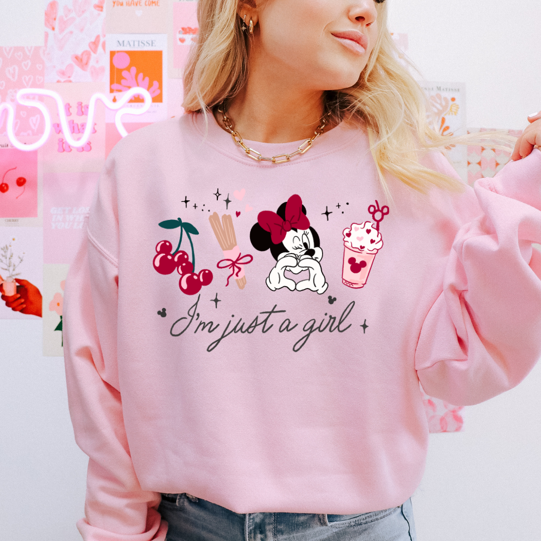 I'M JUST A LOVER GIRL - CLEAR FILM SCREEN PRINT