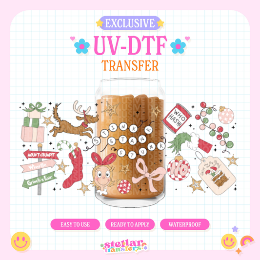 STINK MEAN ONE EXCLUSIVE- 16 OZ UV DTF