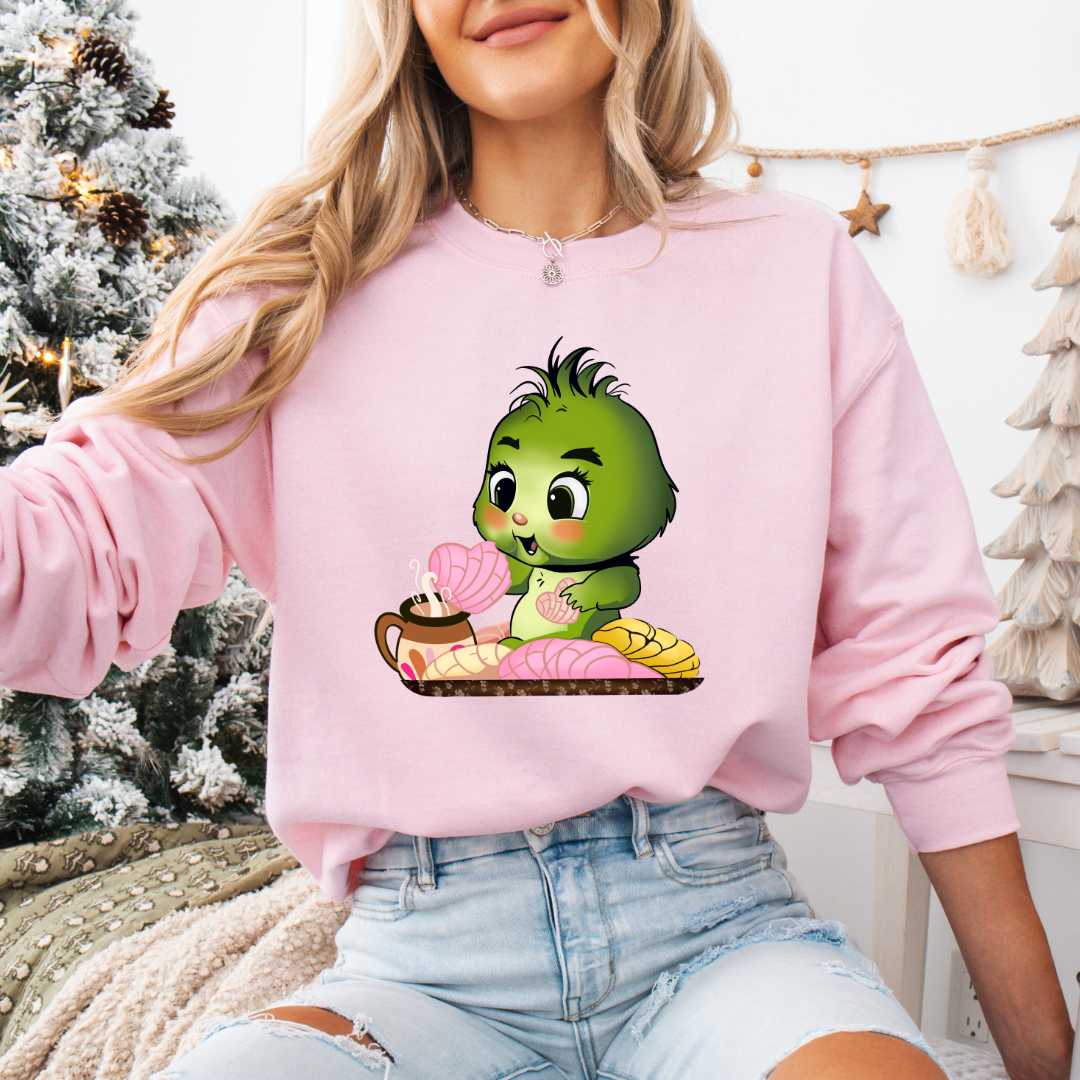 BABY GRNCH PAN DULCE - CLEAR FILM SCREEN PRINT