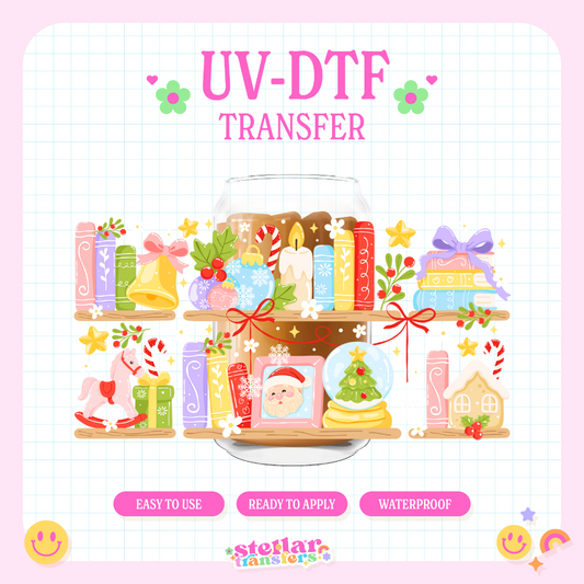 HOLIDAY SHELVES - 16 OZ UV DTF