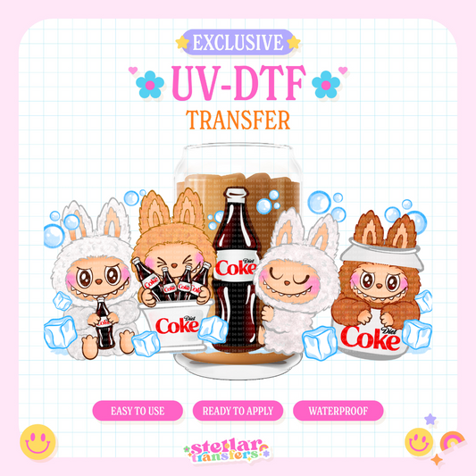 DIET SODA LABU EXCLUSIVE - 16 OZ UV DTF