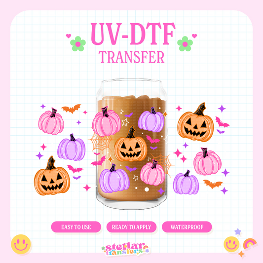 PUMPKINS HALLOWEEN - 16 OZ UV DTF