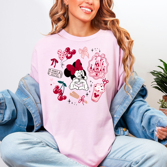 PINK MAGICAL GIRLY - CLEAR FILM SCREEN PRINT