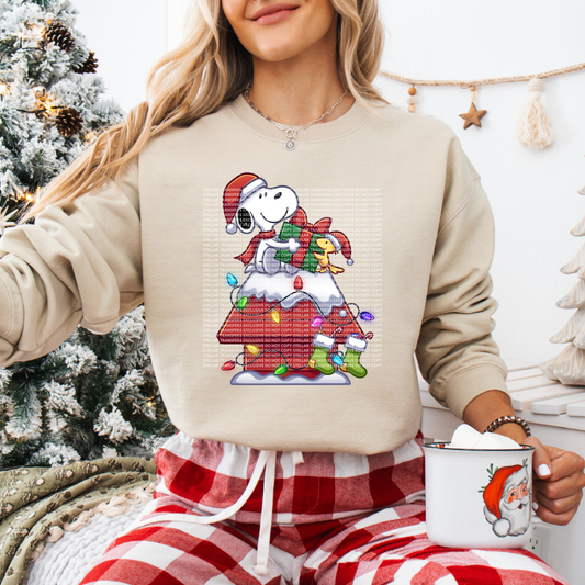 HOLIDAY SNOOP EXCLUSIVE - CLEAR FILM SCREEN PRINT