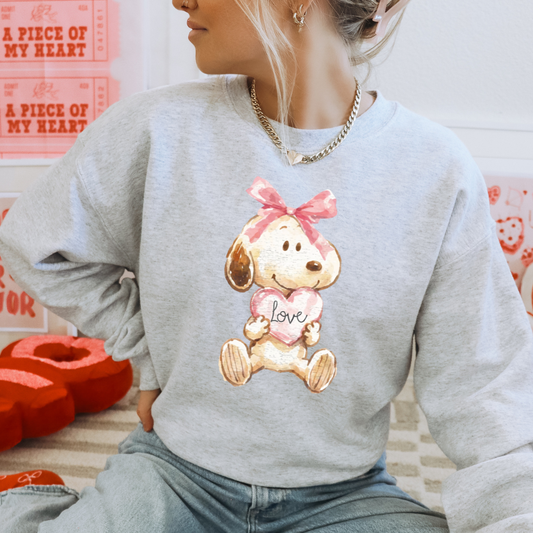 COQUETTE SNOOP - CLEAR FILM SCREEN PRINT