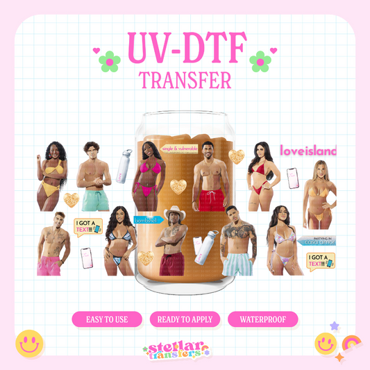 ISLAND LOVE - 16 OZ UV DTF