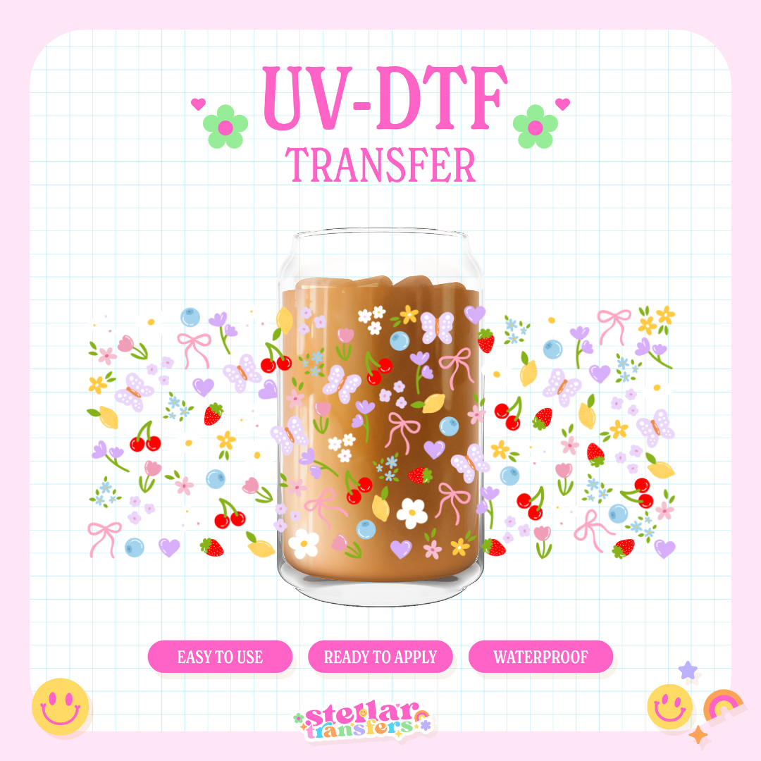 COLORFUL SUMMER - 16 OZ UV DTF