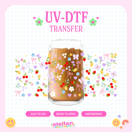 COLORFUL SUMMER - 16 OZ UV DTF