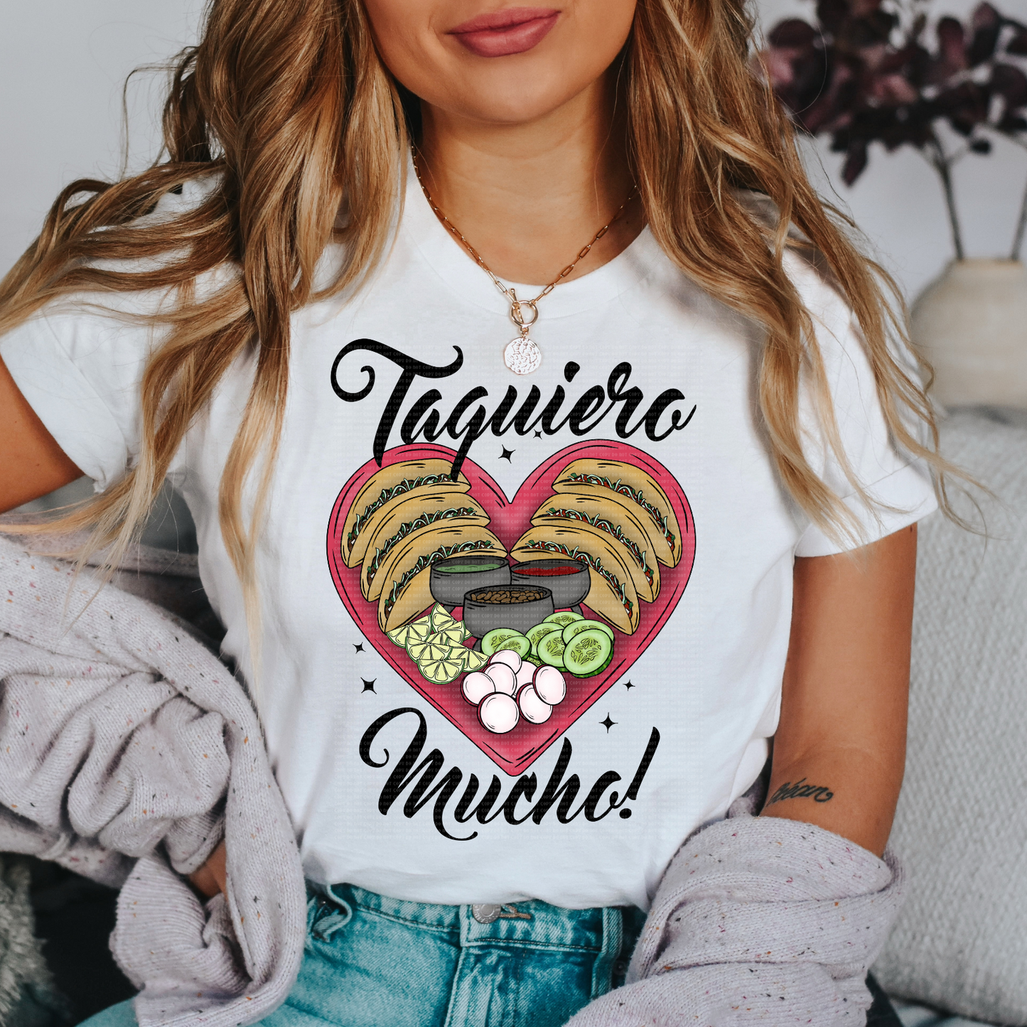 TAQUIERO MUCHO EXCLUSIVE - CLEAR FILM SCREEN PRINT