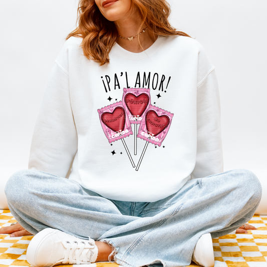 PALETAS AMOR - CLEAR FILM SCREEN PRINT