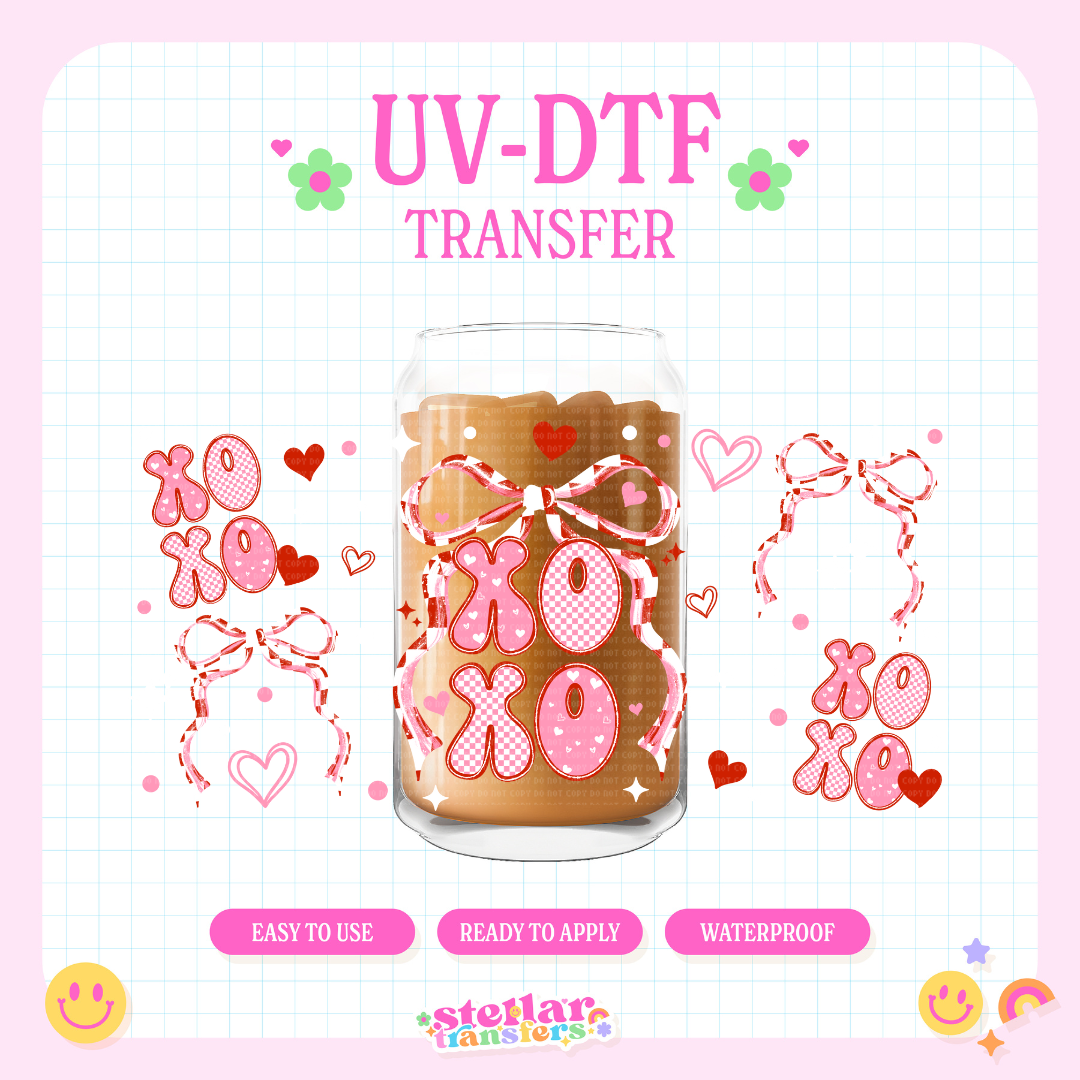 XOXO - 16 OZ UV DTF