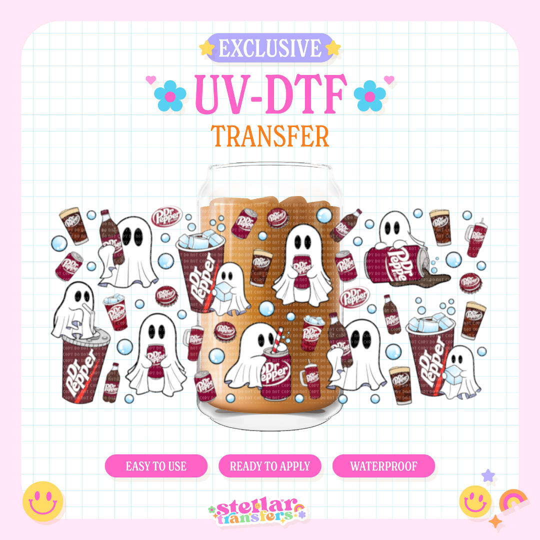 PEPP SODA GHOSTS EXCLUSIVE - 16 OZ UV DTF