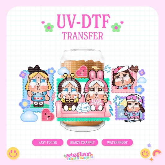 CRYING BABIES - 16 OZ UV DTF