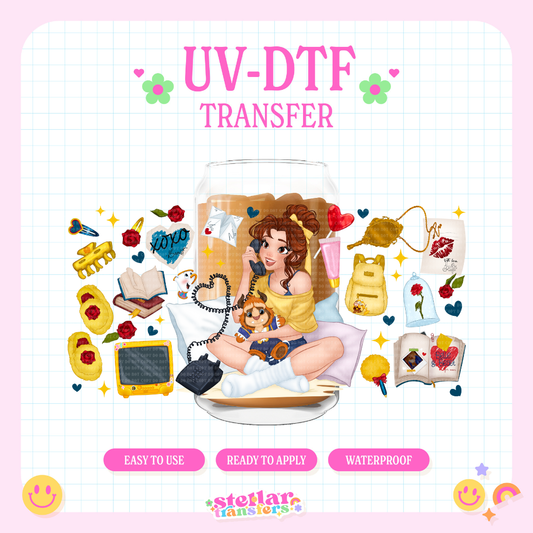 VDAY BELLE - 16 OZ UV DTF