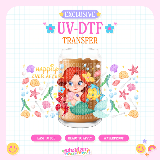 ARIEL HAPPILY EVER AFTER EXCLUSIVE - 16 OZ UV DTF