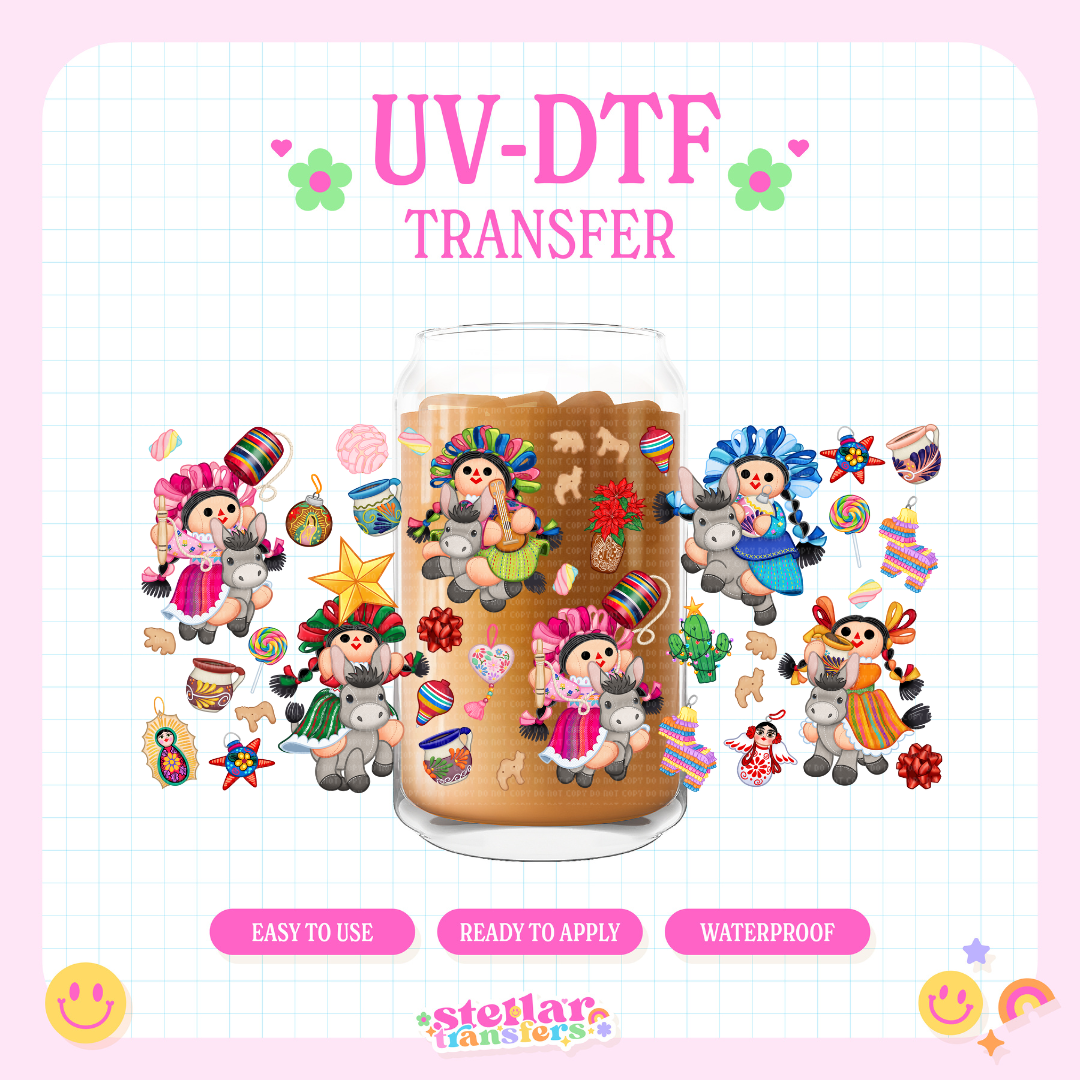 LELE NAVIDAD - 16 OZ UV DTF