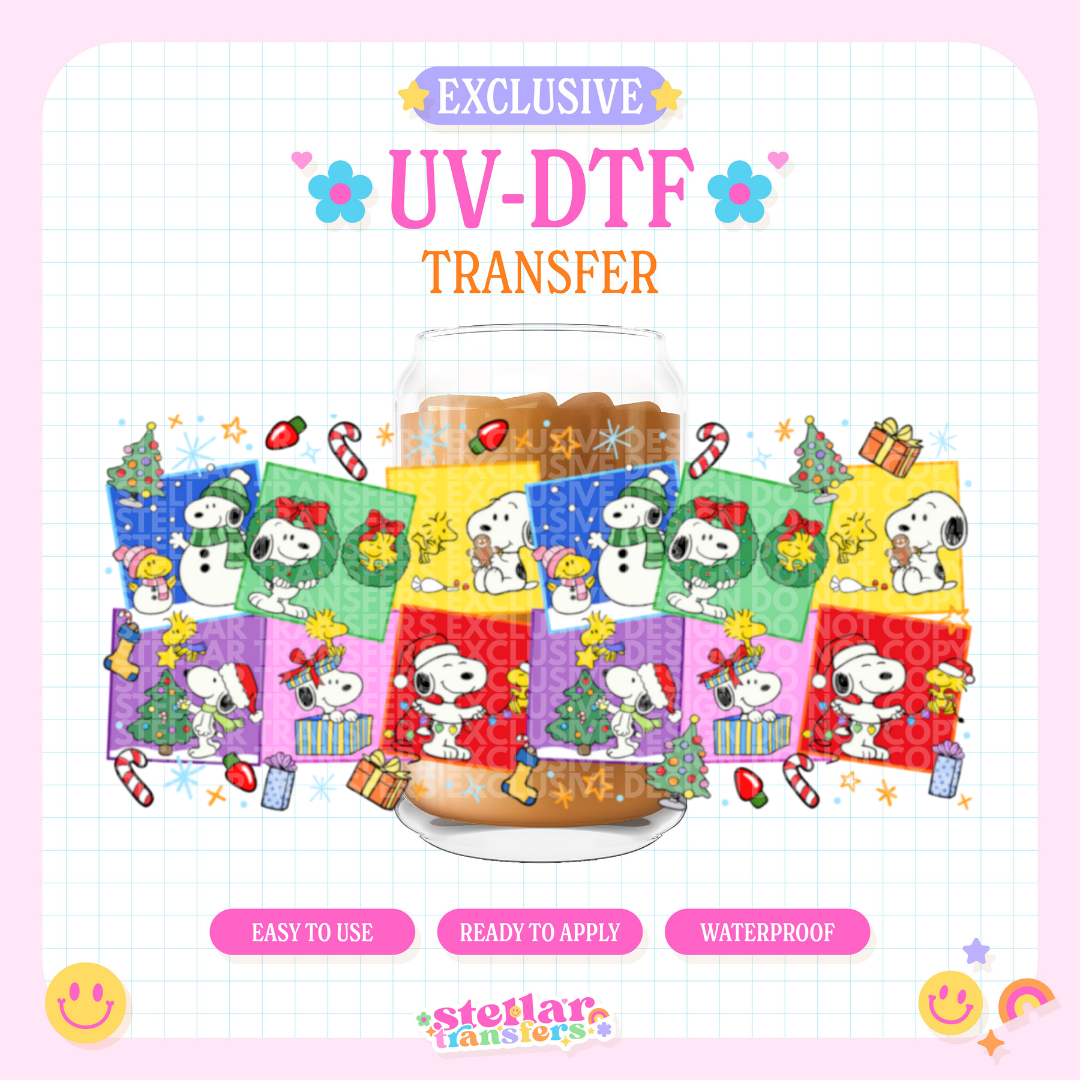 SNOOP MERRY XMAS EXCLUSIVE - 16 OZ UV DTF