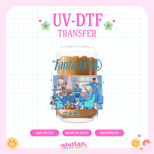 FANTASTIC HEROS - UV DTF DECAL