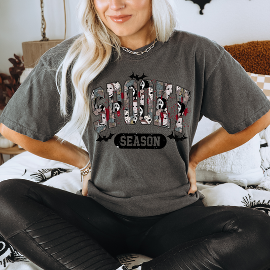 SPOOKY SEASON - CLEAR FILM SCREEN PRINT