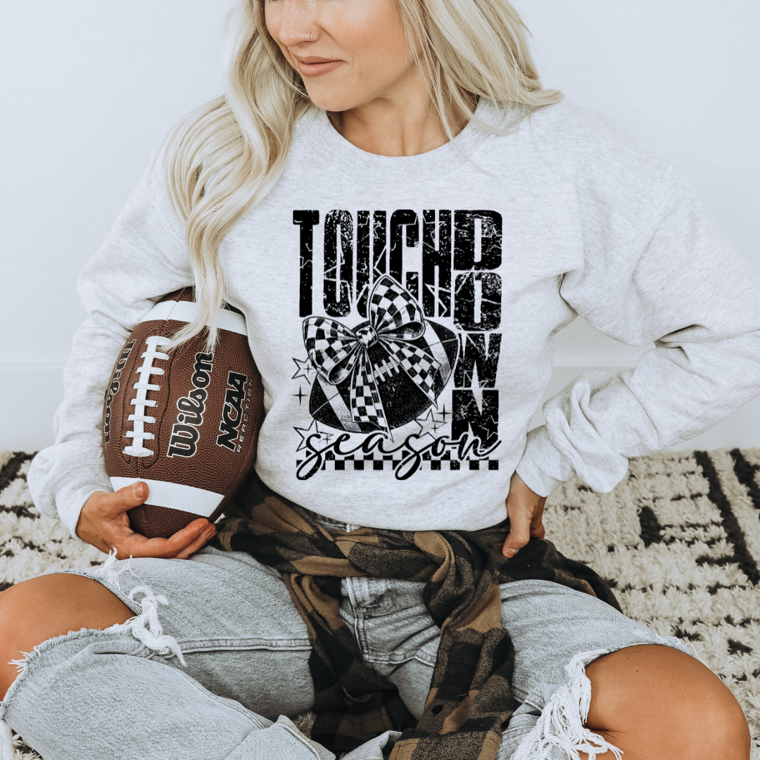 TOUCHDOWN SEASON - SINGLE COLOR SCREEN PRINT