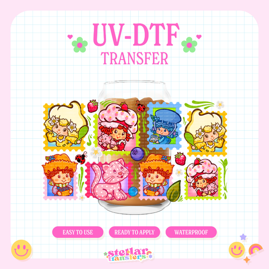 SHORTCAKE FRIENDS - 16 OZ UV DTF