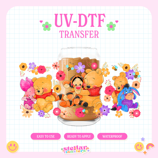 BEAR HUGS - 16 OZ UV DTF