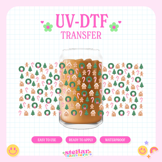 HOLIDAY CUTE - 16 OZ UV DTF