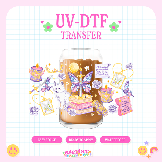 ENEMIES TO LOVERS ROMANTASY - 16 OZ UV DTF