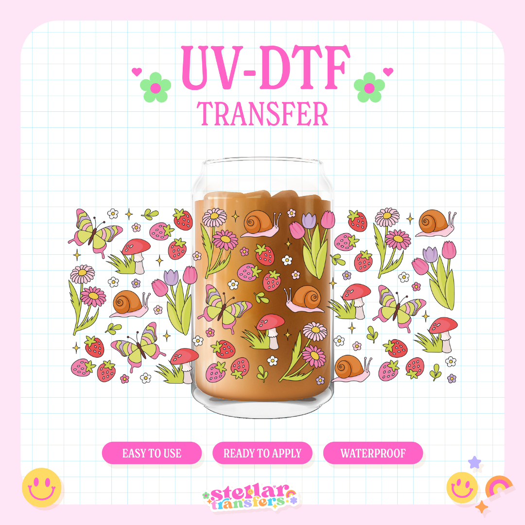 BLOOMING SEASON - 16 OZ UV DTF