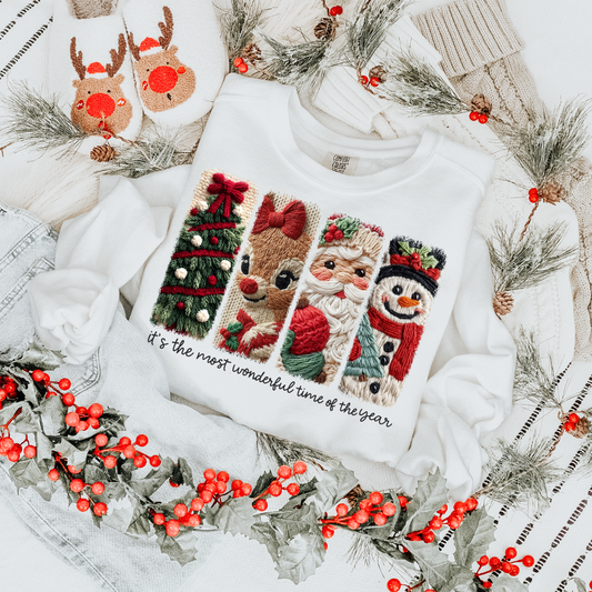 IT'S THE MOST WONDERFUL TIME OF THE YEAR - CLEAR FILM SCREEN PRINT