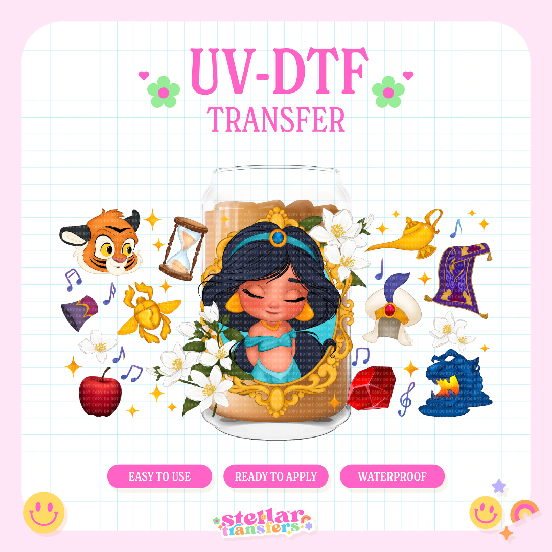 JASMINE FRAME - 16 OZ UV DTF