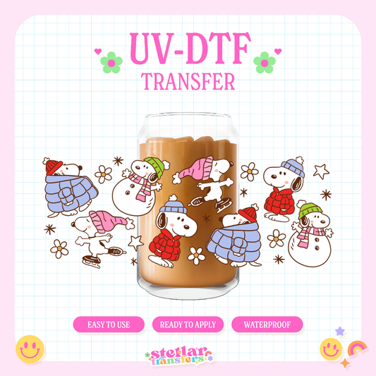 WINTER SNOOP - 16 OZ UV DTF