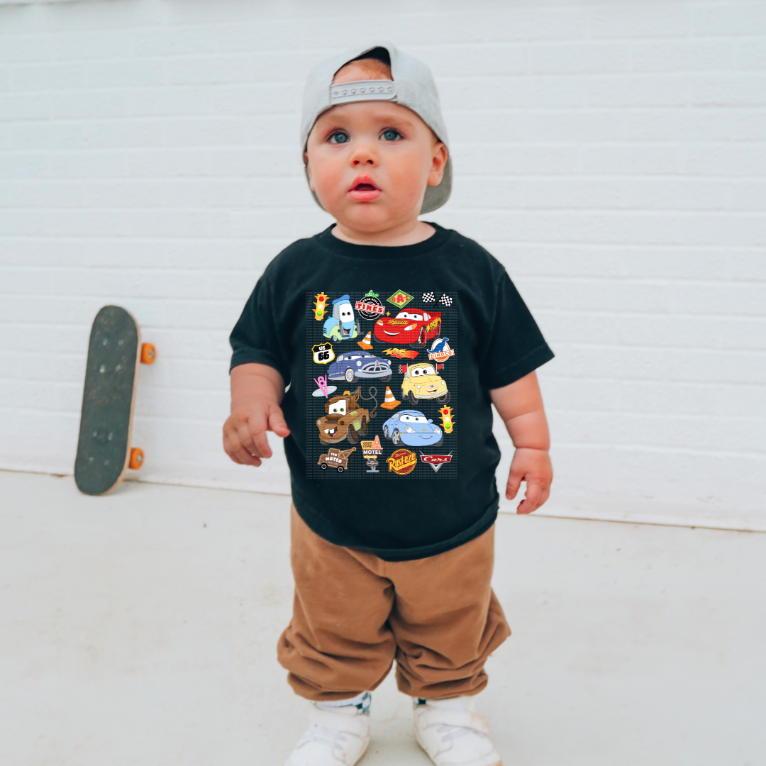 YOUTH CARS EXCLUSIVE - CLEAR FILM SCREEN PRINT