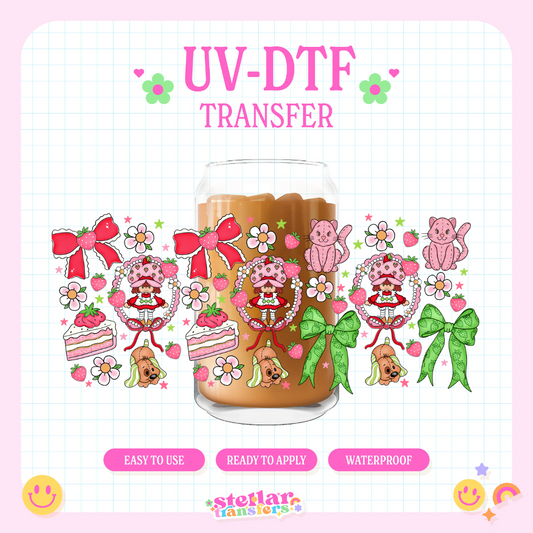 BERRY SHORTCAKE - 16 OZ UV DTF