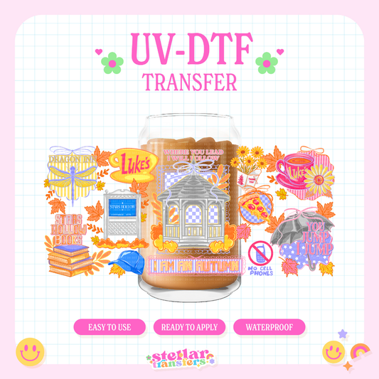 STARS HOLLOW AUTUMN - 16 OZ UV DTF
