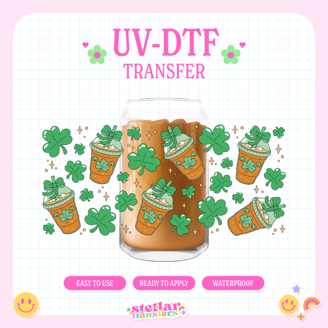 LUCKY COFFEE - 16 OZ UV DTF