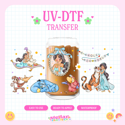 JASMINE COQUETTE - 16 OZ UV DTF