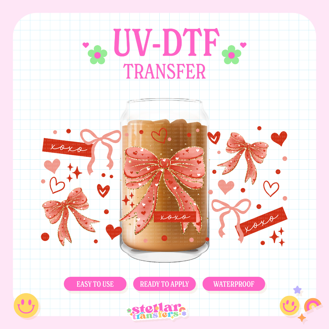 COQUETTE XOXO - 16 OZ UV DTF