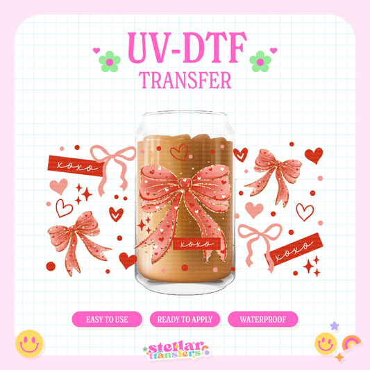 COQUETTE XOXO - 16 OZ UV DTF